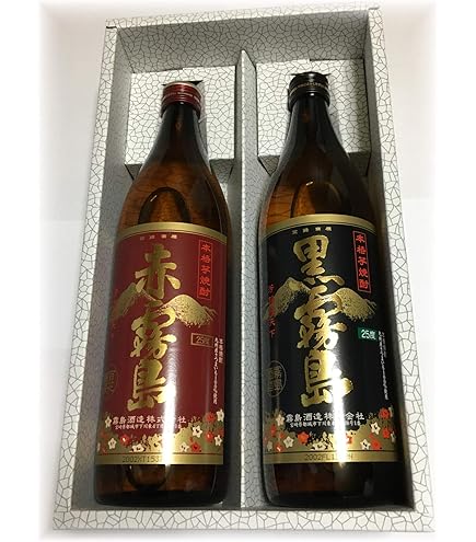 Amazon.co.jp: 黒霧島 25度 パック 900ml×2本 芋焼酎 霧島酒造 宮崎県